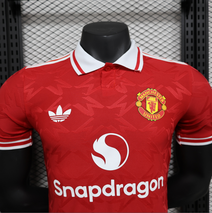 24/25 Manchester United Red Polo Jersey