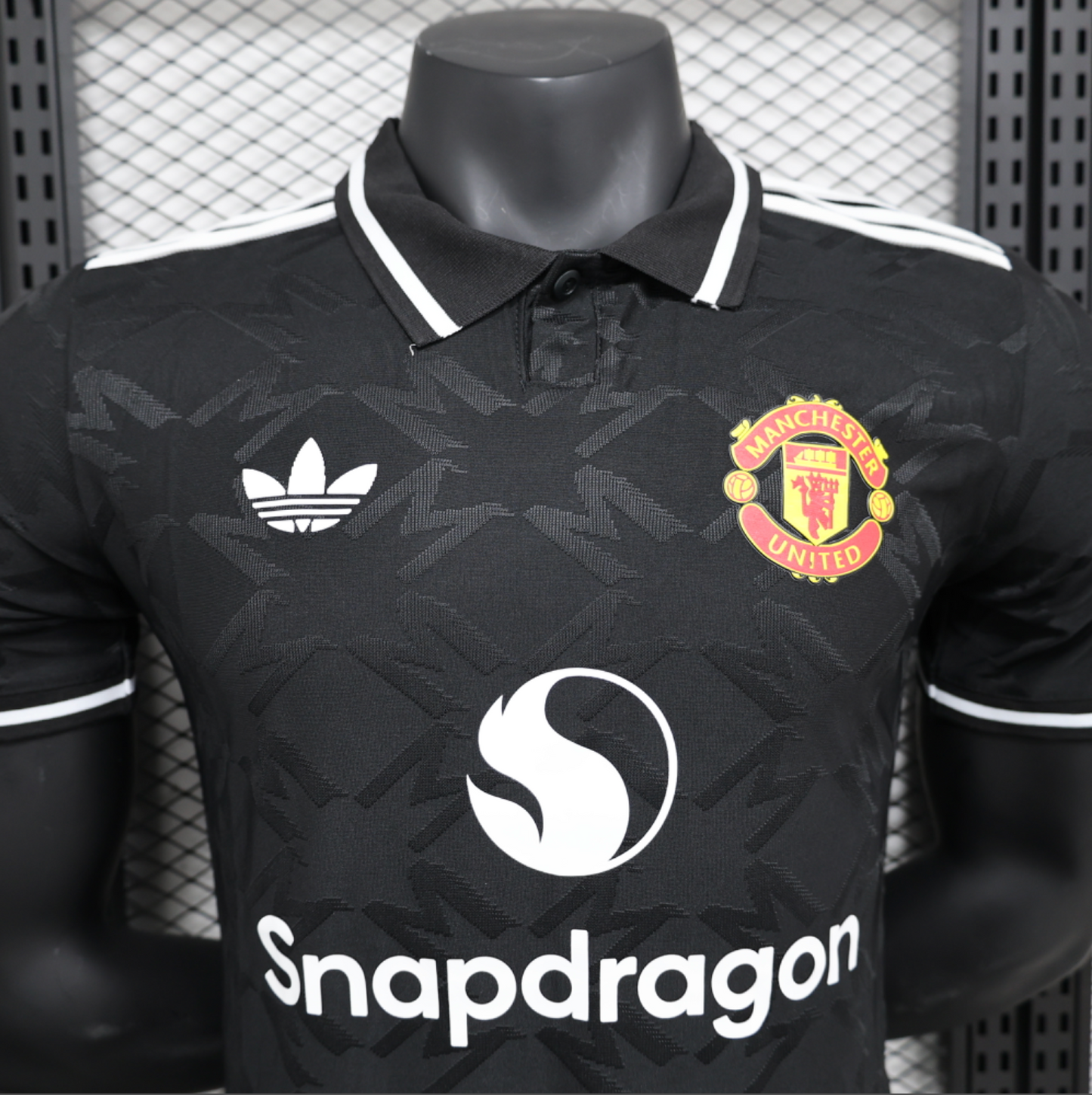 24/25 Manchester United Black Polo Jersey