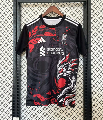 24/25 LIVERPOOL MAILLOT NOIR SPÉCIAL DRAGON