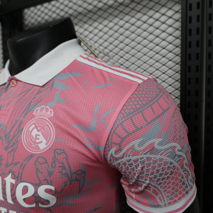 23/24 Real Madrid Pink Dragon Special Jersey