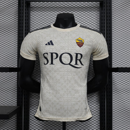 23/24 AS Roma Away With Sponsor Jersey