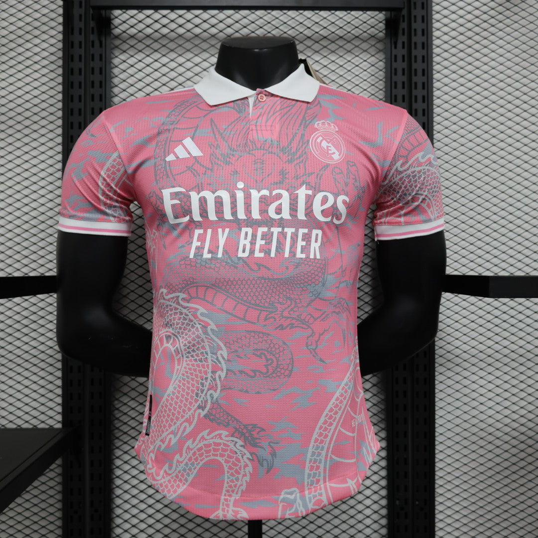 23/24 Real Madrid Pink Dragon Special Jersey