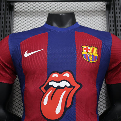 23/24 Barcelona x Rolling Stones Home Jersey