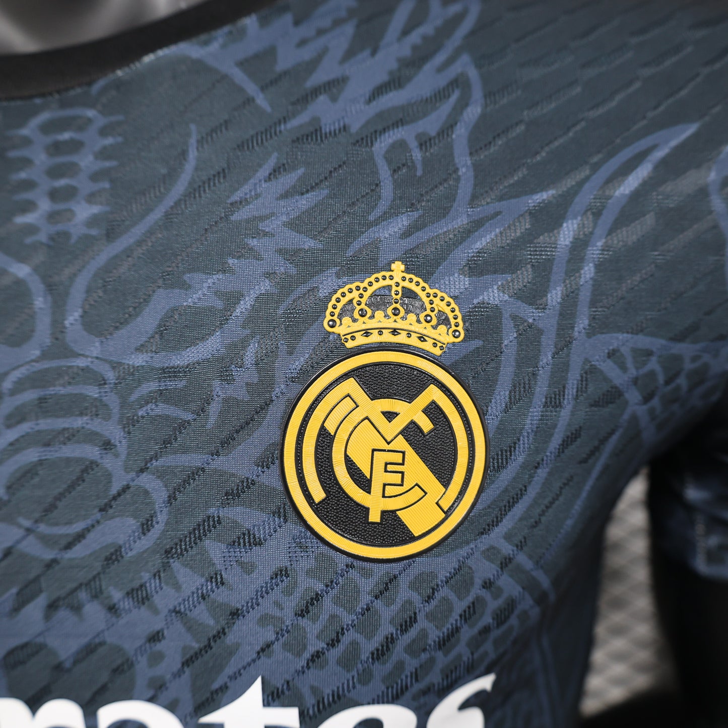 24/25 Real Madrid Black/Yellow Dragon Special Jersey