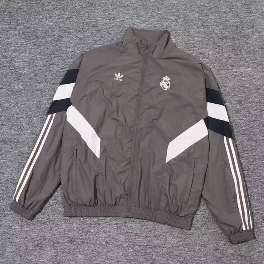 2024 Retro Real Madrid  Clover Double Jacket Set