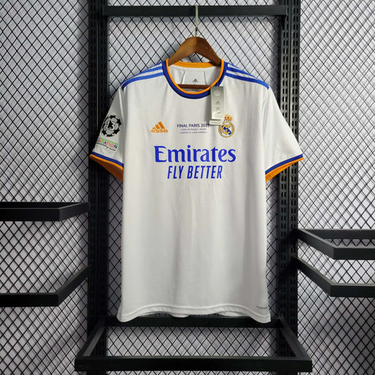 21/22 Real Madrid Final Version Home Soccer Jersey