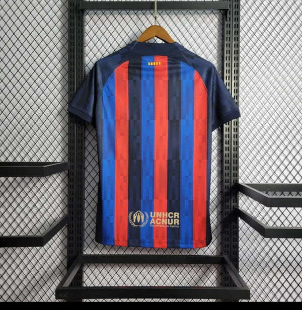 22/23 Barcelona Home Football Jersey